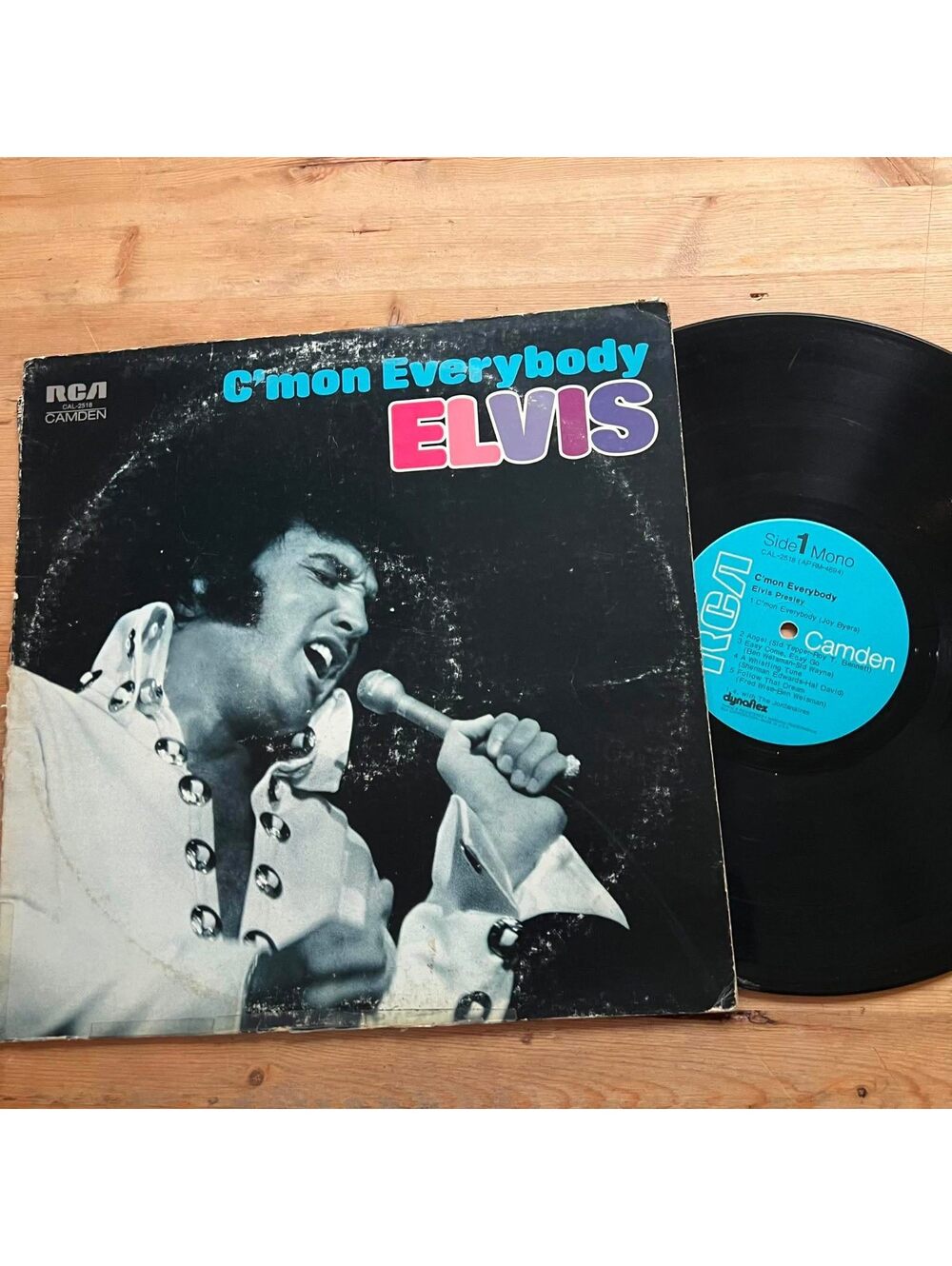 Elvis Presley - C'mon Everybody 33rpm VG+ VR19